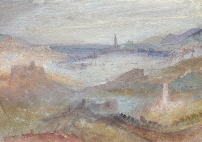 Extensive View of a Lake by Joseph Mallord William Turner